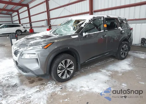 2023 Nissan Rogue Sv Intelligent Awd from USA, damaged, VIN JN8BT3BB0PW485932